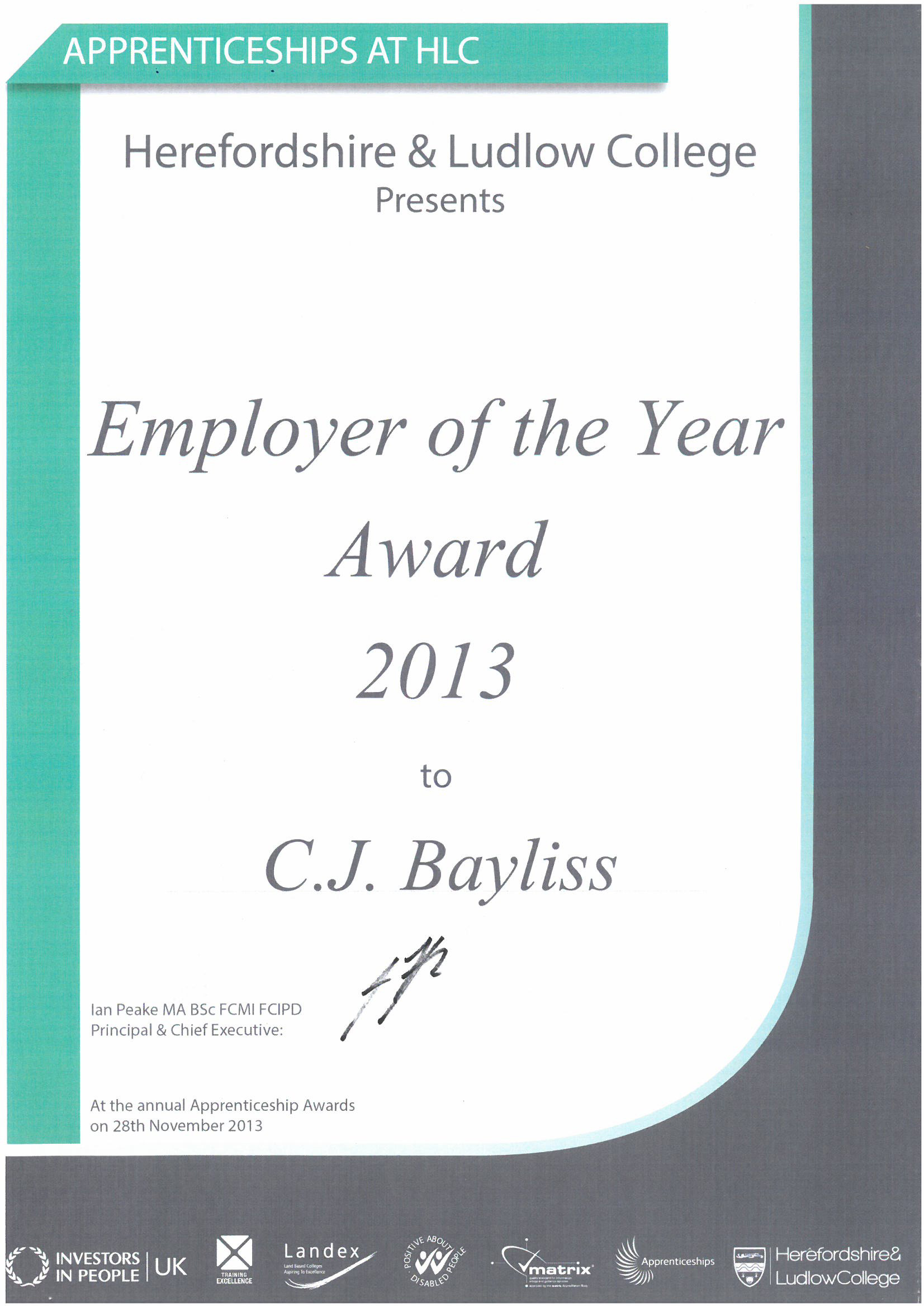 C J Bayliss (Hereford) Ltd